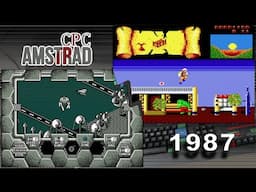 Top 50 Amstrad CPC games of 1987 - in under 10 minutes