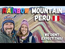 The BEST Way To Visit RAINBOW MOUNTAIN PERU and THE RED VALLEY