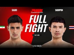 Full Fight l Sajad Sattari vs Saenpon I RWS