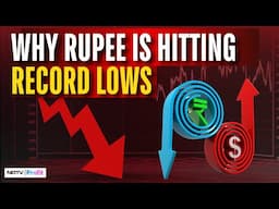 5 Reasons Why Rupee Is Hitting Record Lows | Rupee Weakens Rs 87.40 Against Dollar