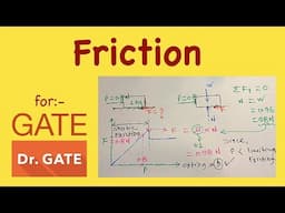 GATE 2019 | Engineering Mechanics | Friction