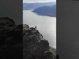 Overlooking Queenstown on the other side of the lake. #mountains #hiking #climbing #views