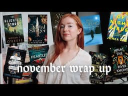 all the books i read and dnfed in november 🦋 booktok rant, metal slinger, blighted stars