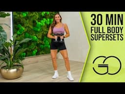 Strength Endurance Challenge - FULL BODY SUPERSETS WORKOUT! | GO - Day 7