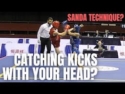 Does Sanda Teach You to Catch Kicks Using Your Head?!