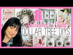 😍 8 JAW DROPPING DOLLAR TREE FARMHOUSE DIYS FOR VALENTINE’S DAY!