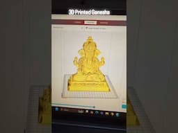 Next level of technology with spirituality #3dprinter #ganpatibappa #balganesh