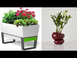 10 Chậu cây tự tưới giúp việc làm vườn dễ dàng | 10 Self-Watering Planters That Make Gardening Easy