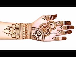 Simple easy mehandi design | full hand bridal mehndi design | mehndi ka design | mehendi design new