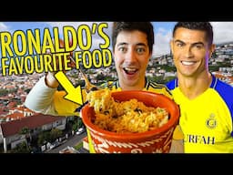 Eating PORTUGUESE FOOD on Cristiano Ronaldo Island!! (MADEIRA)