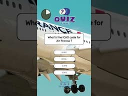 ICAO Airlines Codes Quiz: Europe Edition ! #aviationquiz