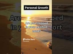 Personal Growth  Are you trapped in your comfort zone  #motivation  #careerchange