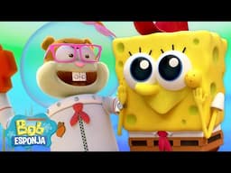 Kamp Koral | Um momento de cada episódio de Kamp Koral 🌟 | Bob Esponja em Português