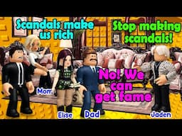 🍇 TEXT TO SPEECH 🥝 A Famous Family Adopted Me But I'm Not Happy 🍉 Roblox Story