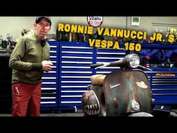 Ronnie Vannucci Jr.'s (The Killers band) RUSToration Spanish Vespa 150