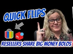 Quick Flips Unexpected & Big Money BOLOs Reseller Share What Sold