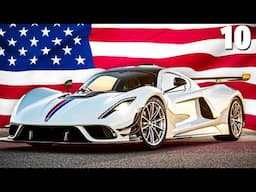 10 Most Luxurious AMERICAN SUPERCARS for 2025