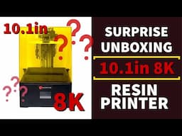 8K Resin printer with 10in screen - Mi Angelo Pro - Surprise unboxing