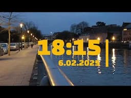 Le Charme Nocturne de l’Escaut à Tournai : Une Barge en Voyage #vlog #barge #river #love #tournai