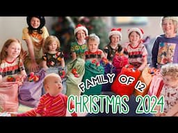 10 KIDS ON CHRISTMAS DAY | Family of 12 w/ Twins + Triplets