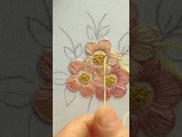 Embroider a STUNNING  Flowers in Satin Stitch Like a PRO SHORT