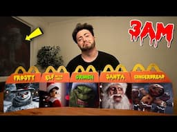 DO NOT ORDER ALL CHRISTMAS HAPPY MEALS AT 3 AM!! (GROSS)