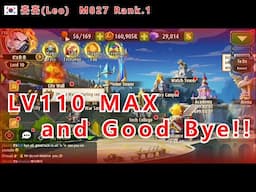 Magic Rush Leo : LV110 max and Good Bye MR