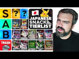 Australian Tastes and Ranks 55 Weird Japanese Snacks