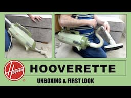 Vintage Hoover Stick Vacuum Cleaner - Hooverette 2944B