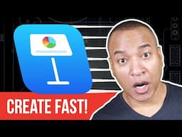 CREATE Stunning Videos FASTER with Apple Keynote!