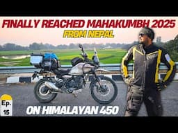 FINALLY Reached MAHA KUMBH PRAYAGRAJ After 4000KMS But HOTEL Nahi Mila - Very Expensive | Ep.15