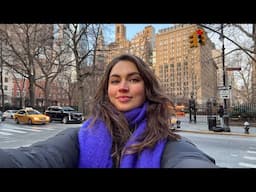 NYC VLOG: Winter Day in the Life Exploring the City + Achieving New Goals