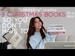 reading 3 christmas books to tell you which are worth it! | bookmas day 10