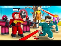 PLAYING AS BOSS GUARD IN SQUID GAME SEASON 2 IN ROBLOX !! 😱