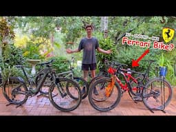 Luke Radley Bike Check(s) 2022 | Ferrari | Ebike | XC | BMX