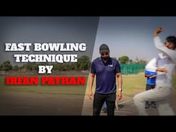 Fast bowling tips by irfan pathan !! Swing bowling grip !! Bowling runnup !!