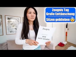 Zeugnis Tag! Klasse wiederholen 😨 Große Enttäuschung! Gymnasium & Grundschule | Mamiseelen