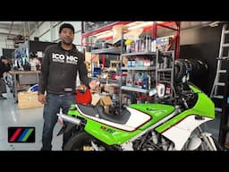 Iconic Shop Walk: Kawasaki Ninja EX650, ZX-10R, KR250, Honda NSR250, Yamaha TZR250 SP,  Bimota DB3