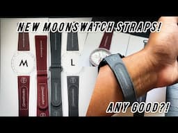 NEW MOONSWATCH STRAPS! #swatch #omega #moonswatch