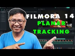 Motion Tracking + Planar tracking Filmora 14 Tutorial For Beginners