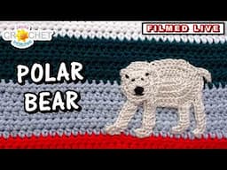 Polar Bear Appliqué - Live CAL with Jayda InStitches - January 20, 2025