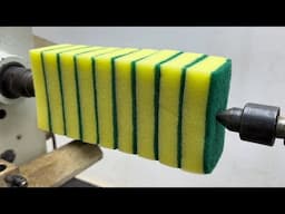 Craft Woodturning Products - Project Should Not Be Done With Dish Sponge And Epoxy Resin