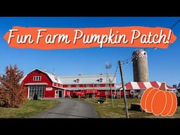 Visiting the Fun Farm Pumpkin Patch! | Kearney, MO