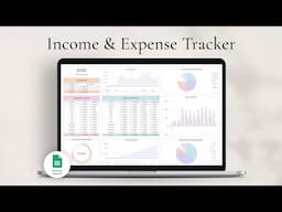 Income & Expense Tracker Spreadsheet for Google Sheets - Haye Ameri