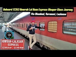 Onboard 12353 Howrah Lal Kuan Express Sleeper Class Journey *Howrah To LalKuan*