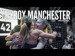 Collecting flags || Hyrox Manchester