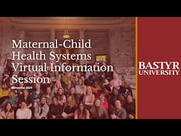 Maternal-Child Health Systems Virtual Information Session