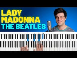 How To Play "Lady Madonna" by The Beatles [Piano Tutorial + Chord Chart]