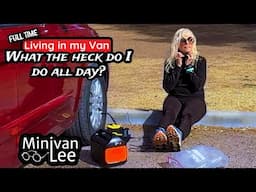 71 Yr Old Senior Lives in Her Minivan | What Does She Do All Day