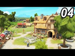 Building A Proper Tavern Is EXPENSIVE in Foundation 1.0 - Medieval Citybuilder Lets Play Part 04